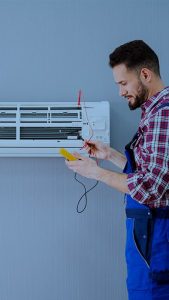 Instalación de aire acondicionado